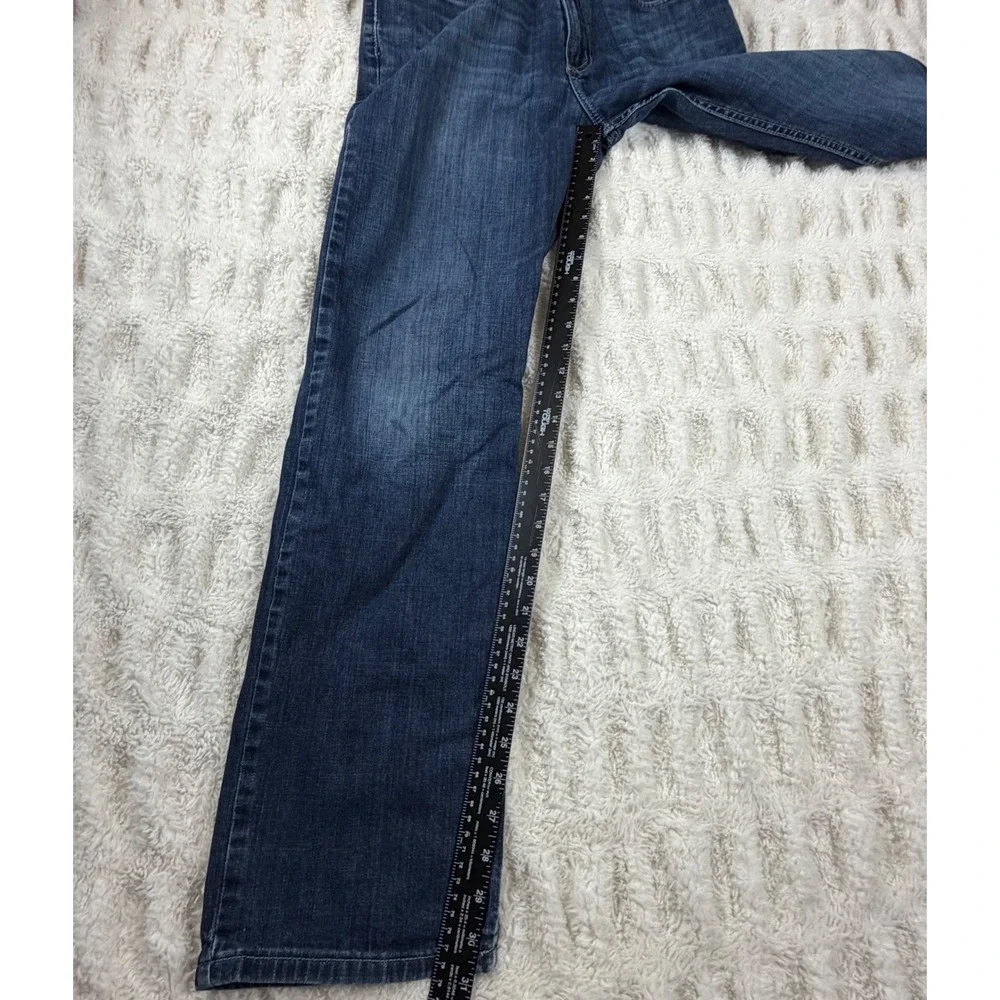 Cinch Mens Dark Wash Straight Leg Jeans Blue 30x32 MISSING BUTTON